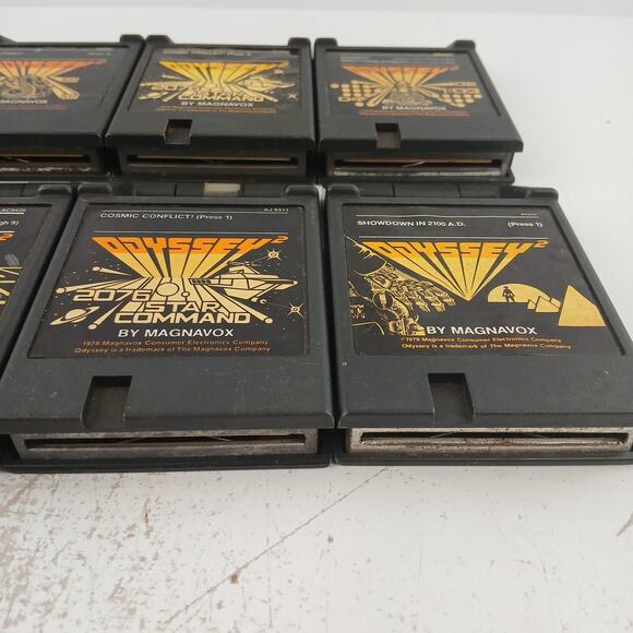 Lot of 8 Magnavox Odyssey 2 Video Game Cartridges - Vintage 1970s/80s - Picture 5 of 8